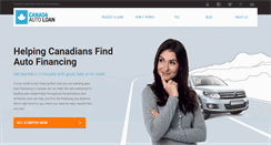 Desktop Screenshot of canadaautoloan.net